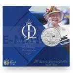 Queens Jubilee / Coronation 2012 - Velk Britnie 5 GBP - Diamantov Jubileum Krlovny - b.k.