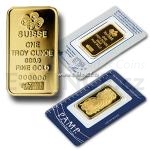 Gold 31.1 g (1 oz) Fortuna Gold Bar 1 Oz (31,1 g) - PAMP
