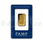 Zlat slitky Zlat slitek 20 g Fortuna - PAMP