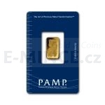 Investice Zlat slitek 2,5 g Fortuna - PAMP