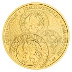 Tschechien & Slowakei 2024 - Niue 50 NZD Gold Ounce Investment Coin Tolar / Thaler - Czech Republic - St.