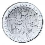 esk stbrn mince 1996 - 200 K esk me vnon Jakuba Jana Ryby - proof