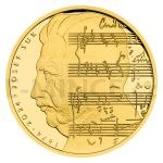 Tschechische Medailen Gold Half-Ounce Medal Josef Suk - Proof