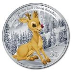 World Coins 2013 - Kiribati 5 $ - Rudolph the Rednosed Reindeer - Proof
