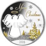 2015 - Kiribati 20 $ Weihnachtsmuenze Engel - PP