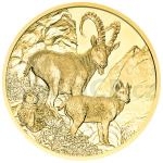 Gifts 2017 - Austria 100  The Alpine Ibex / Der Steinbock - Proof