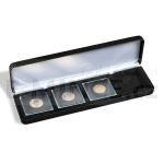 Coin Etuis & Boxes Single coin box NOBILE for 4x QUADRUM, black