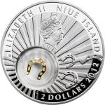 2012 - Niue 2 NZD - Dolar pro tst s podkovou - proof