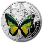 World Coins 2012 - Niue 1 NZD - Goliath Birdwing (Ornithoptera Goliath) - Proof
