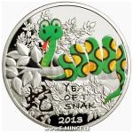 Gifts 2012 - Niue 1 NZD - Year of the Snake Kids - Proof