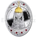 2013 - Niue 2 NZD - Imperial Faberg Eggs - Moscow Kremlin Egg - Proof