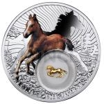 World Coins 2014 - Niue 2 NZD - Year of the Horse with Filigree Insert - Proof