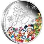 2014 - Niue 1 $ Disney Seasons Greetings - Weihnachtsgruss - PP