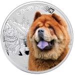 Animals and Plants 2014 - Niue 1 NZD Chow Chow - Proof