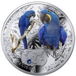Geschenke 2014 - Niue 1 NZD - Hyazinth-Ara (Hyacinth Macaw) - PP