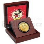 Cartoon Characters 2014 - Niue 25 $ - Disney Gold Coin - Steamboat Willie - proof