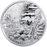 2014 - Niue 1 $ - 100 Jahre seit dem Ersten Weltkrieg - PP
