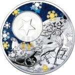 2015 - Niue 1 $ Merry Christmas with Filigree Star - Proof