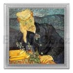 Nejdra obrazy vech dob 2016 - Niue 2 NZD Portrait of Doctor Gachet by Vincent van Gogh - proof
