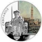 Czech & Slovak 2016 - Niue 2 $ Venice: Campanile di San Marco - Proof