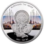 Weltmnzen 2011 - Niue 1 $ Alexander der Groe - PP