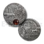 Themed Coins 2011 - Niue 1 NZD - Amber Route Aquileia - Antique