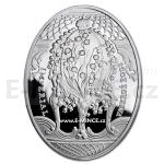 Imperiln Fabergho vejce 2010 - Niue 2 NZD - Imperial Faberg Eggs - Lily of the Valley - proof