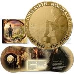 2012 - New Zealand 1 $ - The Hobbit: An Unexpected Journey BU Coin