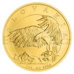 esk mincovna 2024 2024 - Niue 50 NZD Zlat uncov mince Orel / Orol - b.k.