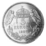 Historisch 5 Kronen 1907 K.B.
