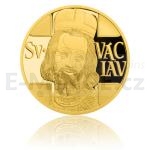 Zlat medaile Ptidukt svatho Vclava - proof