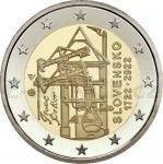2 and 5 Euro Coins 2022 - Slovakia 2  Potter