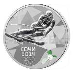 World Coins 2011 - Russia 3 RUB - Sochi 2014 - Alpine Skiing