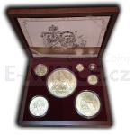 Gold Set of gold coins Czech Lion 2020 - 1/25, 1/4, 1/2, 1, 5, 10 oz, 1 kg