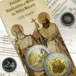 2 and 5 Euro Coins 2013 - 2  Slovakia Constantine and Methodius - Proof