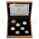 Czech Mint 2023 2023 - Czech Coin Set (Wood) - Proof