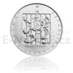 Czech Silver Coins 2014 - 200 CZK 17th November 1989 - UNC