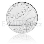 Tschechische Silbermnzen 2014 - 200 Kronen Thomas J. Bata - St