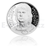 esko a Slovensko 2017 - Niue 2 NZD Stbrn mince Pavel Nedvd - proof