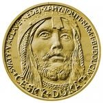 Tschechische Goldmnzen 1 Dukat 2024 - Hl. Wenzel - St.