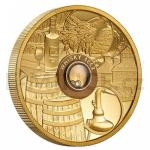 Weltmnzen Whisky 2018 2oz Gold Proof Coin