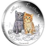 World Coins 2015 - Tuvalu 0,50 $ Always Together - Proof