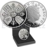 UK Royal Family 2014 - Great Britain 5 GBP - The First Birthday of Prince George - Proof