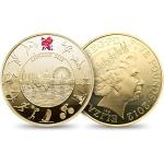 2012 - Velk Britnie 5 GBP - Londn 2012 Olympijsk Hry Zlato - proof
