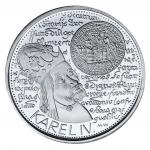 esk stbrn mince 1998 - 200 K 650. vro zaloen University Karlovy - proof