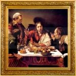 Themen 2022 - Niue 1 NZD Caravaggio: The Supper at Emmaus - proof