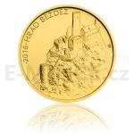 Czech Gold Coins 2016 - 5000 Crowns Bezdez / Boesig Castle - Unc