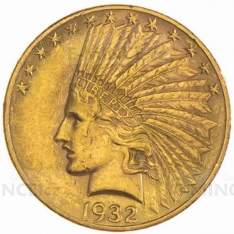 1932 - USA 10 $ Indian Head
Klicken Sie zur Detailabbildung.