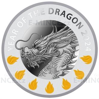 2024 - Niue 1 NZD Year of the Dragon - Proof
Click to view the picture detail.