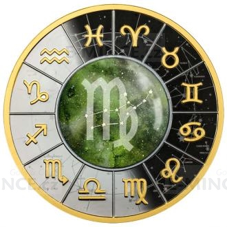 2023 - Kamerun 500 CFA Magnified Zodiac Signs Virgo / Zvrokruh Panna - proof
Kliknutm zobrazte detail obrzku.
